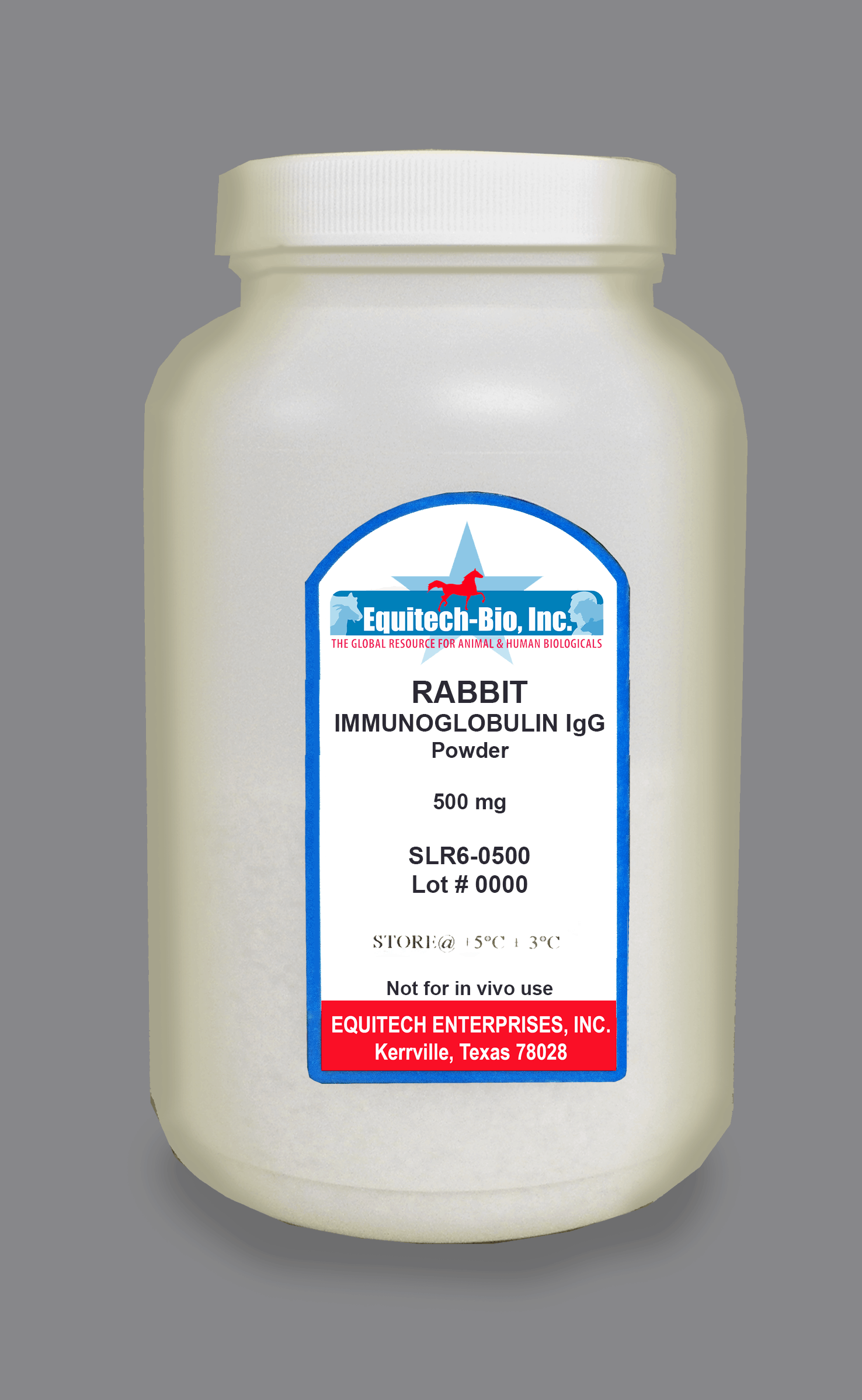 SLR56 -- Rabbit IgG Lyophilized >= 97% Purity