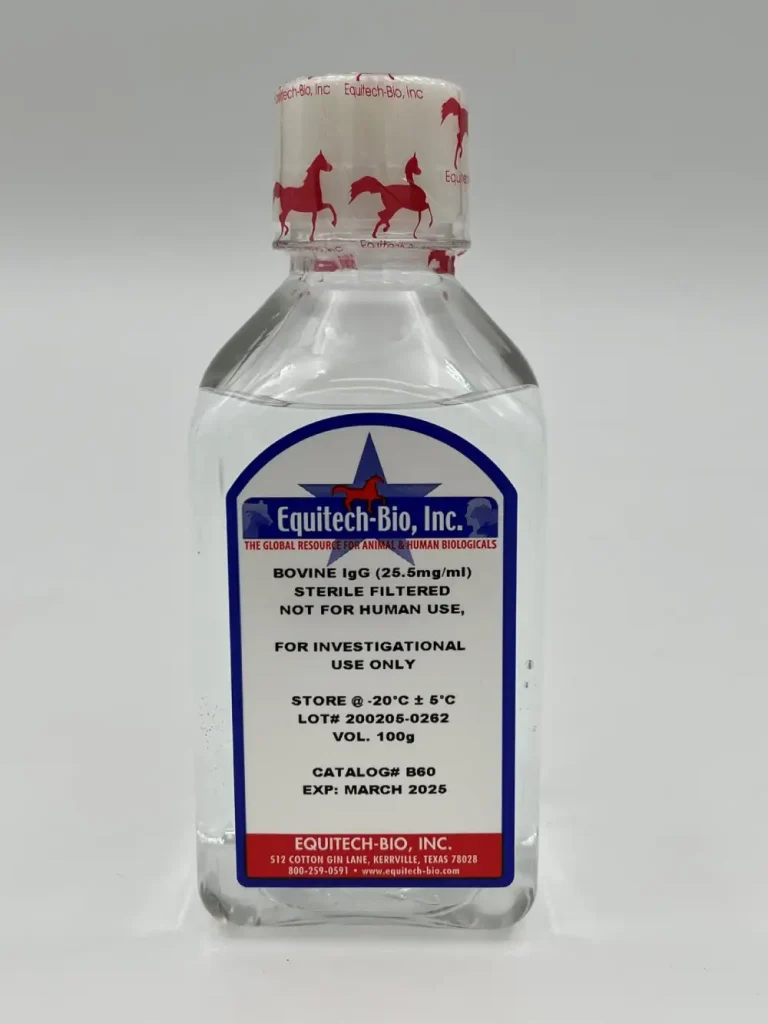 B60 — Bovine IgG solution>= 97% purity